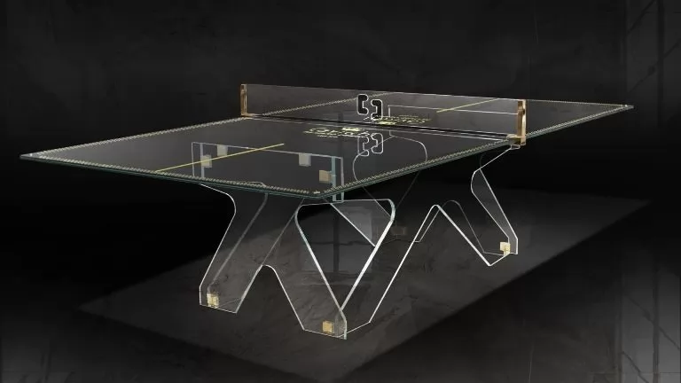 Crystal Tennis Table Ping Pong Meeting